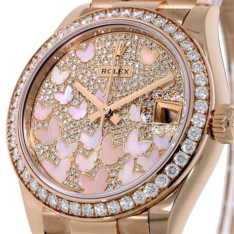 rolex rose gold presidential replica|rolex butterfly rose gold watch.